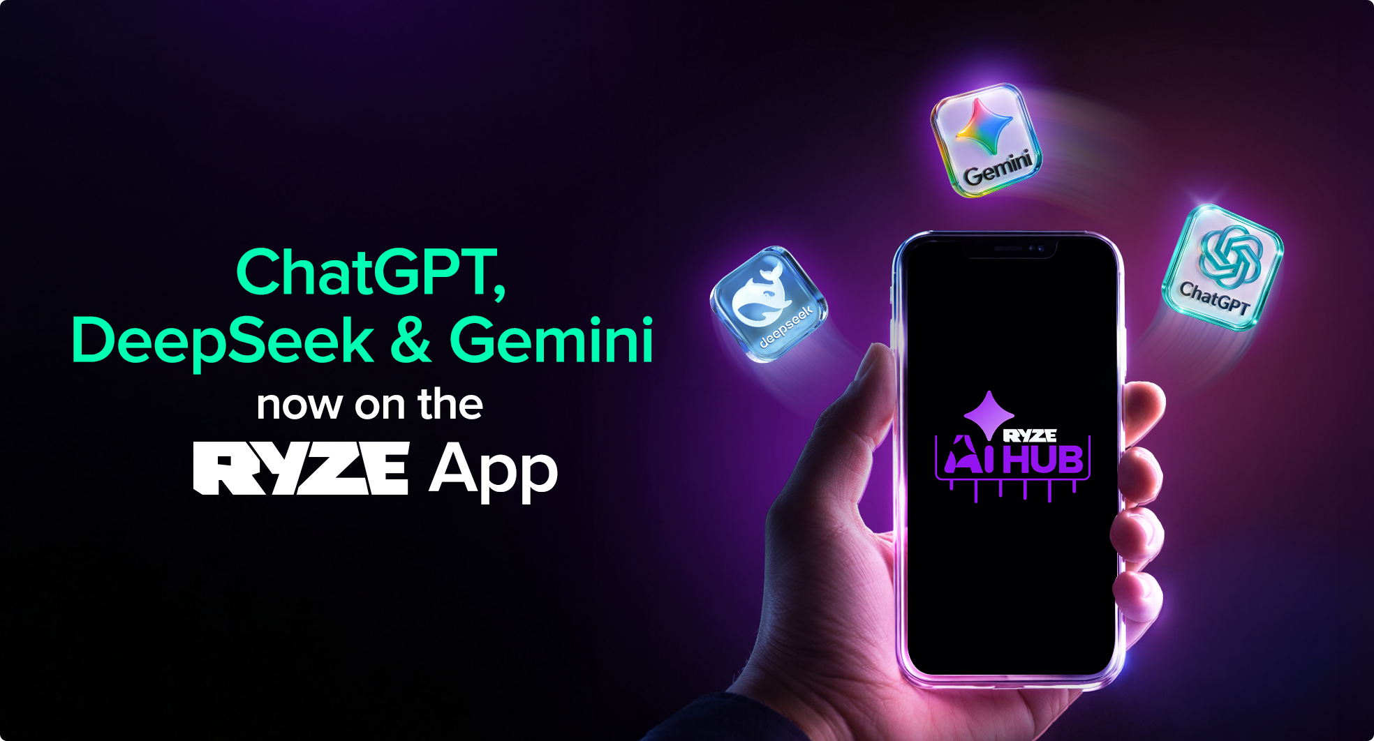 এক প্ল্যাটফর্মেই চ্যাটজিপিটি, ডিপসিক ও জেমিনি নিয়ে এলো রাইজ 