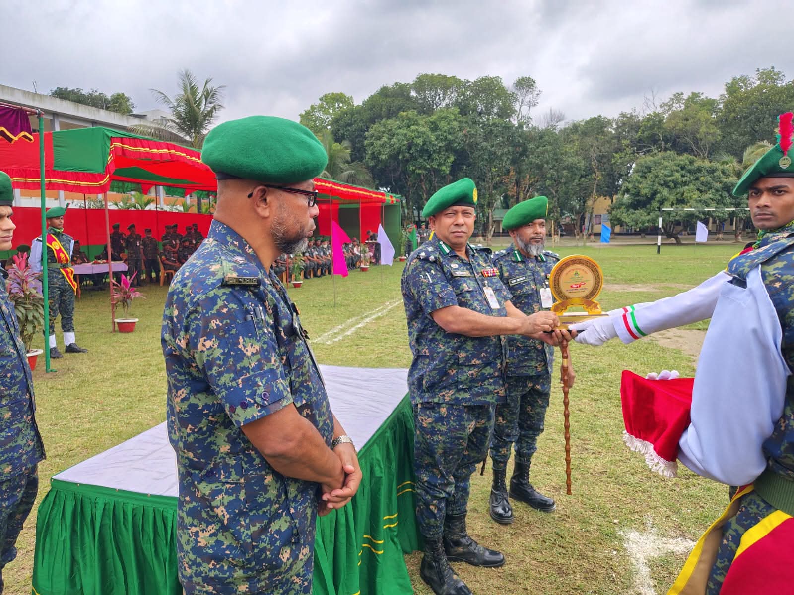 লালমনিরহাট আনসার ব্যাটালিয়নের নবীন সিপাহিদের প্রশিক্ষণ সমাপনী অনুষ্ঠিত