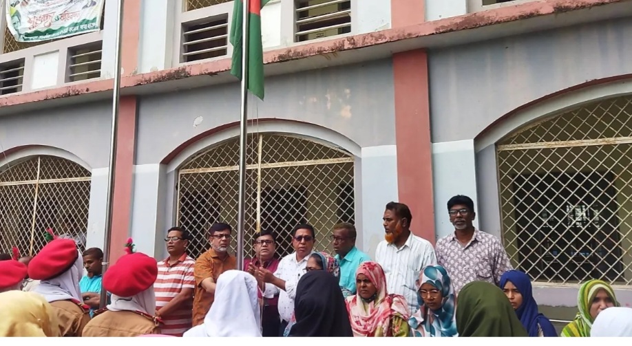 পাবনার বেড়া উপজেলার খন্দকার জোবেদা বেগম ডিগ্রি কলেজে বর্ণাঢ্য ক্রীড়া প্রতিযোগিতার উদ্বোধন