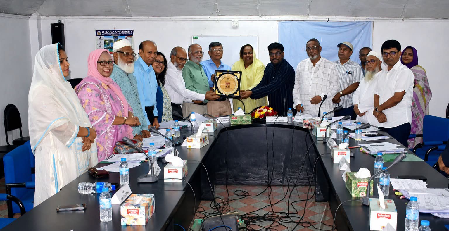 বগুড়ায় পুণ্ড্র বিশ্ববিদ্যালয়ের বিওটি সভায় করতোয়া সম্পাদককে সংবর্ধনা