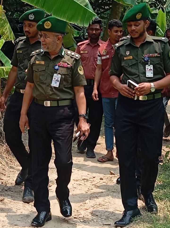 রাজশাহী রেঞ্জ কমান্ডারের বাঘায় সঞ্জীবন প্রকল্প পরিদর্শন ও মতবিনিময় সভা অনুষ্ঠিত