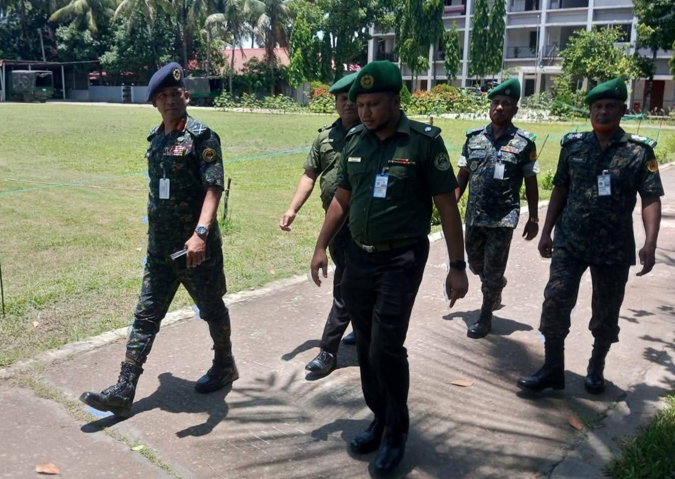 আনসার-ভিডিপি'র অতিরিক্ত মহাপরিচালকের কুমিল্লা রেঞ্জ ও জেলা কার্যালয় পরিদর্শন