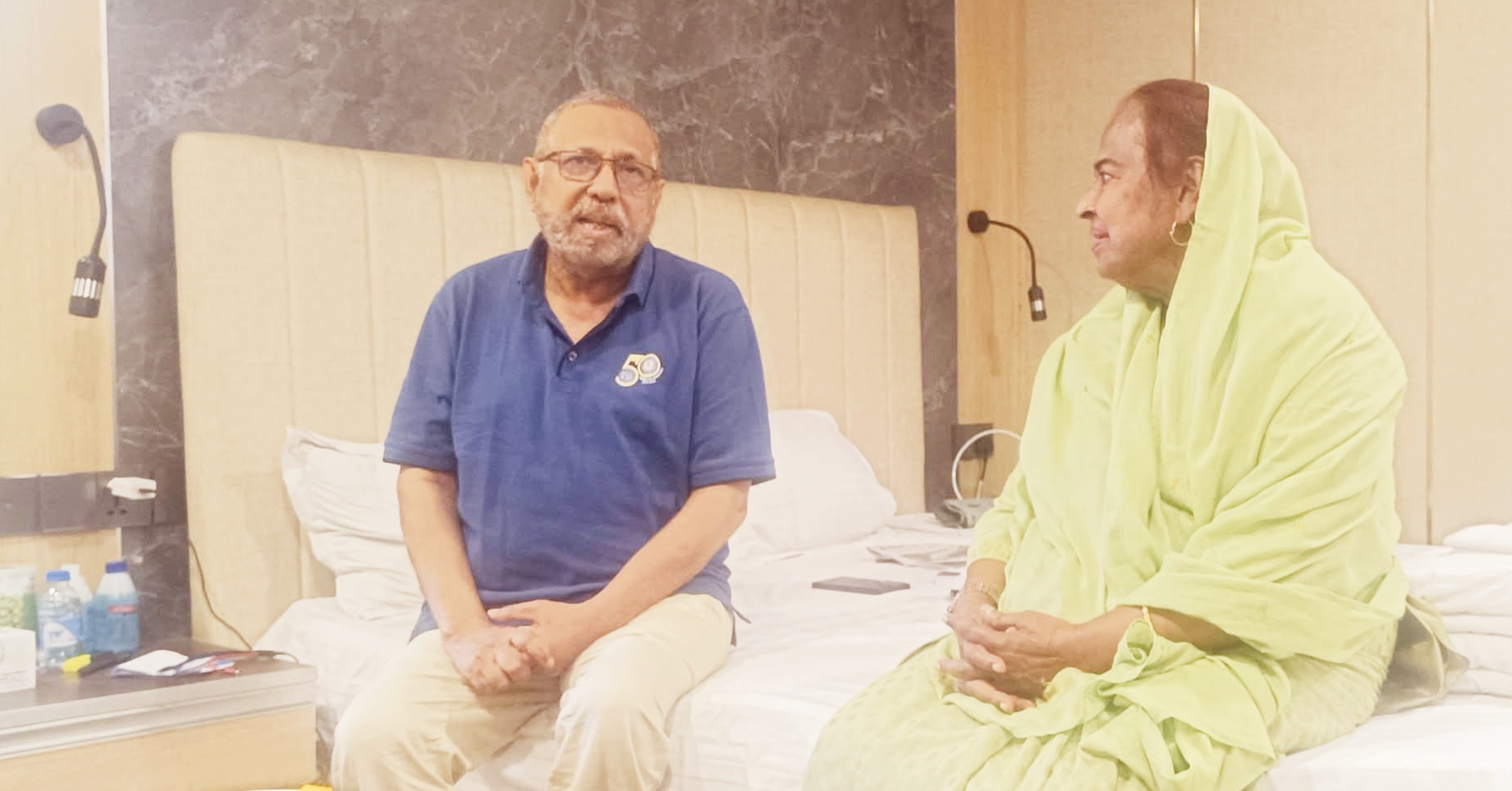 বিসিপিএস প্রেসিডেন্ট প্রফেসর ডা. মওদুদ হোসেন আলমগীর পাভেলের সঙ্গে অধ্যাপিকা ড. হোসনে-আরা বেগমের মতবিনিময়