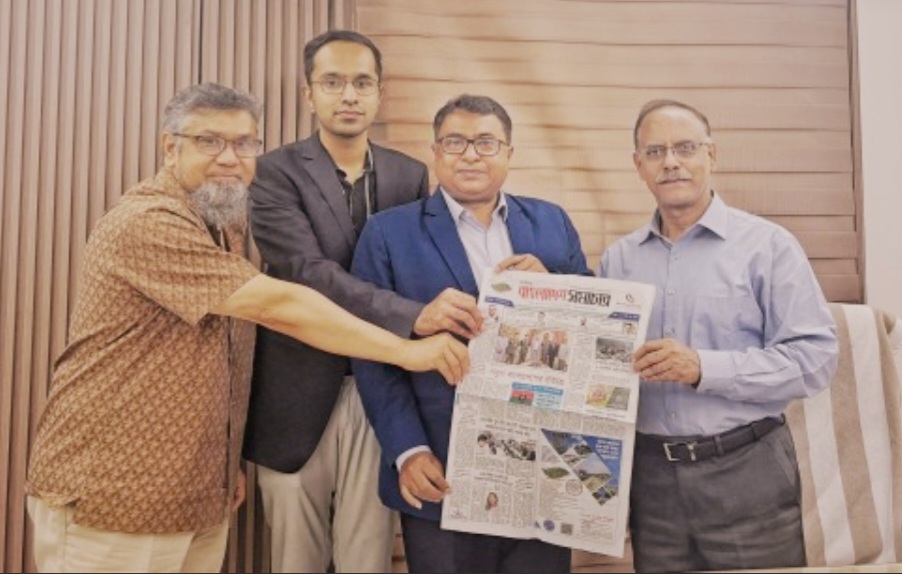 শিল্প-বাণিজ্য ও গণমাধ্যমের সহযোগিতা নিয়ে আর আর ইম্পেরিয়ালের সিইওর সঙ্গে ড. খান আসাদুজ্জামানের সৌজন্য সাক্ষাৎ